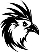 Papagei - - minimalistisch und eben Logo - - Vektor Illustration