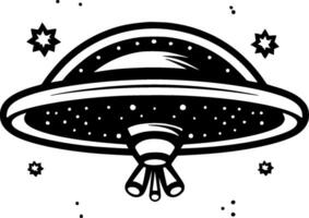 UFO - - hoch Qualität Vektor Logo - - Vektor Illustration Ideal zum T-Shirt Grafik