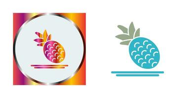 Ananas-Vektor-Symbol vektor