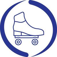 Skates-Vektor-Symbol vektor