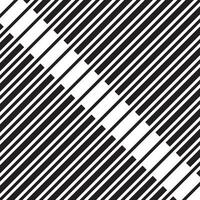einfach abstrakt schwarz Farbe Nahtlos Welle Hälfte Linie Muster vektor