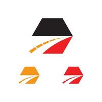 Autobahn Logo und Symbol vektor