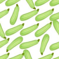 Illustration zum Thema helle Musterzucchini vektor