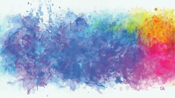 abstrakt Hintergrund mit ein bunt Aquarell Spritzer Design vektor