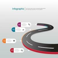 Infografik Vektor, Graph. Präsentation. Geschäft Konzepte, Teile, Schritte, Prozesse. Visualisierung von Infografik Daten. Anfang Vorlage. - - Vektor