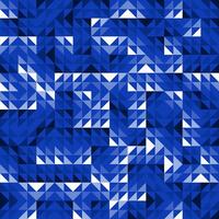 nahtlos Blau geometrisch Vektor Muster mit Dreiecke. modern und elegant Luxus abstrakt Hintergrund mit Dreieck Formen. hell wiederholen Muster zum Stoff, Sammelalbum, Broschüre, Banner