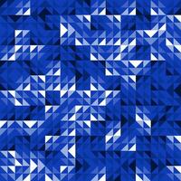 nahtlos Blau geometrisch Vektor Muster mit Dreiecke. modern und elegant Luxus abstrakt Hintergrund mit Dreieck Formen. hell wiederholen Muster zum Stoff, Sammelalbum, Broschüre, Banner