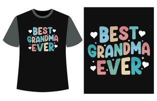Lycklig farföräldrar dag t-shirt vektor, rolig årgång farföräldrar dag t-shirt design vektor