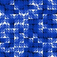 nahtlos Blau geometrisch Vektor Muster mit Dreiecke. modern und elegant Luxus abstrakt Hintergrund mit Dreieck Formen. hell wiederholen Muster zum Stoff, Sammelalbum, Broschüre, Banner