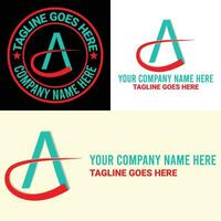 branding identitet företags, brev mark och minimalistisk logotyp design vektor