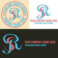 branding identitet företags, brev mark och minimalistisk logotyp design vektor