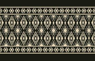 ethnisch abstrakt Ikat Kunst. aztekisch Ornament drucken. geometrisch ethnisch Muster nahtlos Farbe orientalisch. Design zum Hintergrund ,Vorhang, Teppich, Hintergrund, Kleidung, Verpackung, Batik, Vektor Illustration.