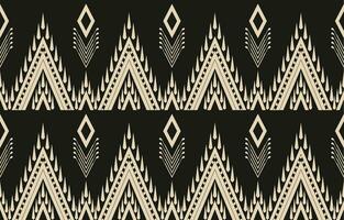 ethnisch abstrakt Ikat Kunst. aztekisch Ornament drucken. geometrisch ethnisch Muster nahtlos Farbe orientalisch. Design zum Hintergrund ,Vorhang, Teppich, Hintergrund, Kleidung, Verpackung, Batik, Vektor Illustration.