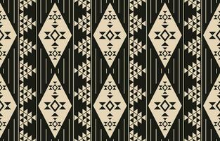 etnisk abstrakt ikat konst. aztec prydnad skriva ut. geometrisk etnisk mönster sömlös Färg orientalisk. design för bakgrund ,ridå, matta, tapet, Kläder, omslag, batik, vektor illustration.