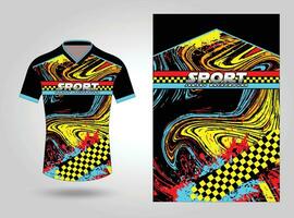 Sport Jersey Design, Sublimation Jersey Design vektor