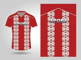 sport jersey design, sublimering jersey design vektor