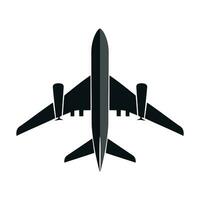 Flugzeuge Vektor Symbol auf Weiß Hintergrund, Flugzeug Logo