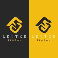 minimal Initiale fg Brief Logo, modern und Luxus Symbol Vektor Vorlage Element