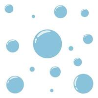 bubbla ikon isolerat på vit bakgrund. vektor
