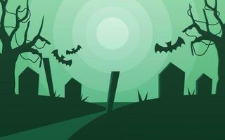 halloween baner bakgrund vektor illustration