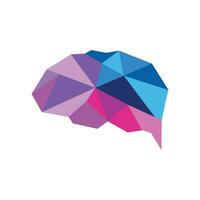 Gehirn Vektor Vorlage, Gehirn Illustration, Gehirn Logo Element