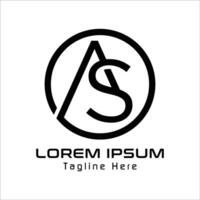 som logotyp element, som brev logotyp mall, som logotyp vektor