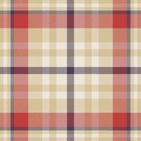 kariertes Karomuster. nahtlose Stoffstruktur. Tartan-Textildruck. vektor