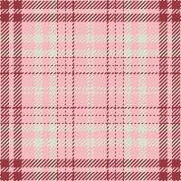 kariertes Karomuster in Pink. nahtlose Stoffstruktur. Tartan-Textildruck. vektor