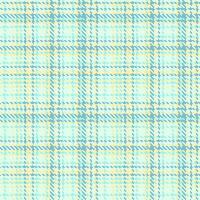 Vektor Stoff Tartan von Muster Plaid Textur mit ein prüfen nahtlos Textil- Hintergrund.