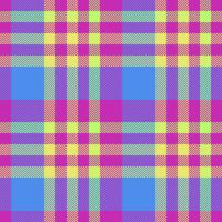 textil- pläd bakgrund av textur mönster vektor med en kolla upp sömlös tartan tyg.