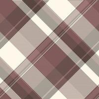 Tartan prüfen Vektor von Hintergrund Muster Textil- mit ein nahtlos Plaid Stoff Textur.