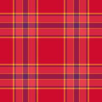 Muster Tartan Stoff von Textur Vektor Plaid mit ein nahtlos prüfen Textil- Hintergrund.