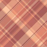 nahtlos Vektor Muster von Textur Tartan Textil- mit ein Plaid prüfen Stoff Hintergrund.