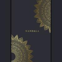 sehr schönes Mandala-Hintergrund-Vektor-Design vektor