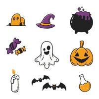 Halloween Icon Set vektor