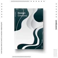 Cover-Design-Vorlagenset vektor