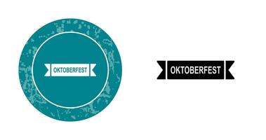 oktoberfest baner vektor ikon