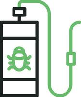 Pestizid Symbol Vektor Bild. geeignet zum Handy, Mobiltelefon Apps, Netz Apps und drucken Medien.
