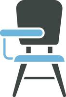 Sessel Symbol Bild. vektor