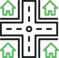 Straße Symbol Vektor Bild. geeignet zum Handy, Mobiltelefon Apps, Netz Apps und drucken Medien.