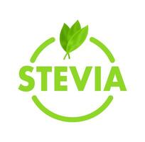 platt ikon stevia på vit bakgrund. vektor logotyp. logotyp symbol.