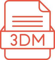 3dm Datei Format Vektor Symbol