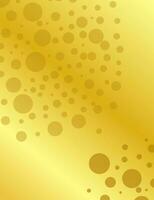 abstrakt gyllene bakgrund med gyllene cirklar och fläckar vektor