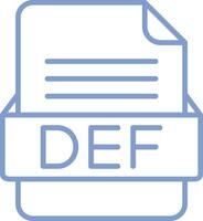 def Datei Format Vektor Symbol