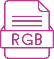 rgb Datei Format Vektor Symbol