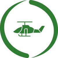 Vektorsymbol für Militärhubschrauber vektor