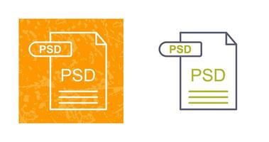 PSD-Vektorsymbol vektor