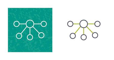 Vektorsymbol für Knoten vektor