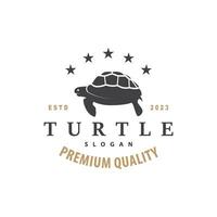 sköldpadda logotyp design vektor illustration symbol mall