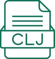 clj Datei Format Vektor Symbol